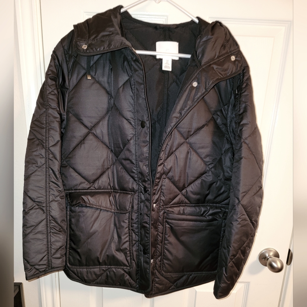 H&M Black Quilted Jacket